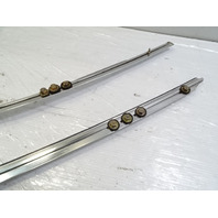 83 Mercedes R107 380SL trim set, for convertible top boot surround, chrome