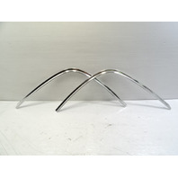 83 Mercedes R107 380SL trim set, for convertible top boot surround, chrome