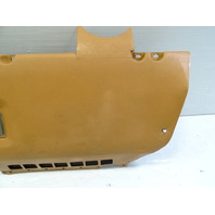 83 Mercedes R107 380SL trim, interior, lower dash kick panel, left, palomino, 1078303545