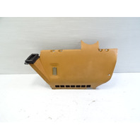 83 Mercedes R107 380SL trim, interior, lower dash kick panel, left, palomino, 1078303545