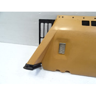 83 Mercedes R107 380SL trim, interior, lower dash kick panel, right, palomino 1078303645