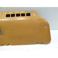 83 Mercedes R107 380SL trim, interior, lower dash kick panel, right, palomino 1078303645