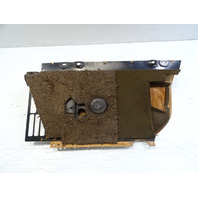 83 Mercedes R107 380SL trim, interior, lower dash kick panel, right, palomino 1078303645