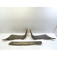 83 Mercedes R107 380SL cover set, bumper valance, rear lower 3pc
