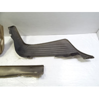 83 Mercedes R107 380SL cover set, bumper valance, rear lower 3pc