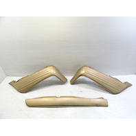 83 Mercedes R107 380SL cover set, bumper valance, rear lower 3pc