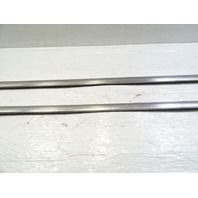 83 Mercedes R107 380SL trim set, rocker moulding, lower, chrome