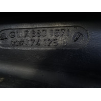 83 Mercedes R107 380SL trim, bumper end extension, right rear 1078801671