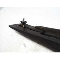 83 Mercedes R107 380SL trim, bumper end extension, left rear 1078801571