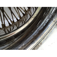 83 Mercedes R107 380SL wheels set, Dayton wire w/ adapters & caps / 16x7