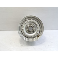 83 Mercedes R107 380SL wheel, 6.5x14 1264002102 silver