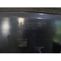 03 Mercedes R230 SL500 trim, trunk left side, 2306930591 gray