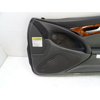03 Mercedes R230 SL500 door panel, right, black/gray SL500 SL600