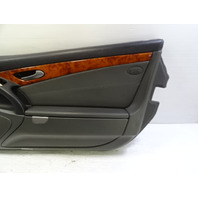 03 Mercedes R230 SL500 door panel, right, black/gray SL500 SL600