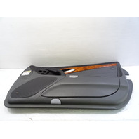 03 Mercedes R230 SL500 door panel, right, black/gray SL500 SL600