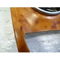 03 Mercedes R230 SL500 center console, wood trim, w/ashtray, 2306801539, walnut