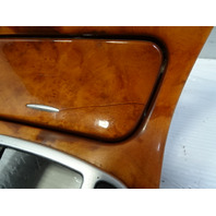 03 Mercedes R230 SL500 center console, wood trim, w/ashtray, 2306801539, walnut