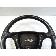 03 Mercedes R230 SL500 steering wheel, leather, 2304602903 black