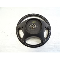 03 Mercedes R230 SL500 steering wheel, leather, 2304602903 black