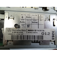 03 Mercedes R230 SL500 navigation unit, command center, 2308200689