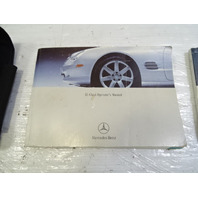 03 Mercedes R230 SL500 owners manual, w/ case, 2305842881