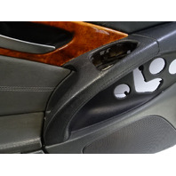 03 Mercedes R230 SL500 door panel, left, black/gray