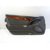 03 Mercedes R230 SL500 door panel, left, black/gray