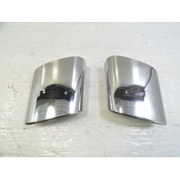 03 Mercedes R230 SL500 exhaust tips, set, left and right OEM