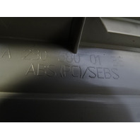 04 Mercedes R230 SL500 trim, door step sill, left inner, 2306800135 alpaca gray