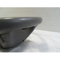 04 Mercedes R230 SL500 steering wheel, leather, gray oem 2304600503