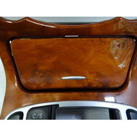 04 Mercedes R230 SL500 center console, wood trim, w/ashtray, 2306801539, walnut