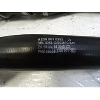 04 Mercedes R230 SL500 hose set, radiator coolant, lower and upper hose, 2305010282, 2305012182