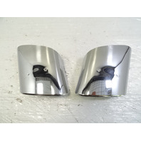 04 Mercedes R230 SL500 exhaust tips, set, left and right OEM
