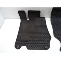 04 Mercedes R230 SL500 floor mats, all weather, rubber, black, bq6680677, bq6680678, OEM