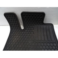 04 Mercedes R230 SL500 floor mats, all weather, rubber, black, bq6680677, bq6680678, OEM