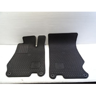 04 Mercedes R230 SL500 floor mats, all weather, rubber, black, bq6680677, bq6680678, OEM