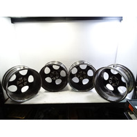 04 Mercedes R230 SL500 wheels set, 18 inch, 2304011402 2304011802 chrome