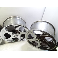 04 Mercedes R230 SL500 wheels set, 18 inch, 2304011402 2304011802 chrome