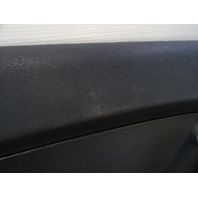 06 Mercedes R171 SLK280 door panel, left, black w/wood trim