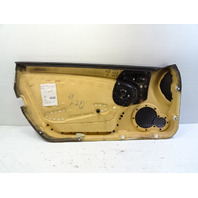 06 Mercedes R171 SLK280 door panel, right, black w/wood trim