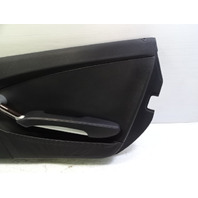06 Mercedes R171 SLK280 door panel, right, black w/wood trim