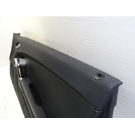 06 Mercedes R171 SLK280 door panel, right, black w/wood trim
