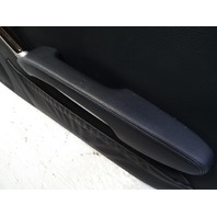06 Mercedes R171 SLK280 door panel, right, black w/wood trim