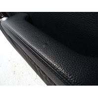 06 Mercedes R171 SLK280 door panel, right, black w/wood trim