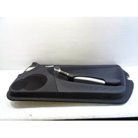 06 Mercedes R171 SLK280 door panel, right, black w/wood trim
