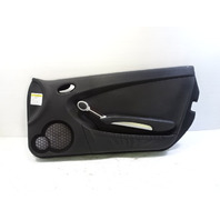 06 Mercedes R171 SLK280 door panel, right, black w/wood trim