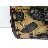 04 Mercedes R230 SL500 door panel, left, black/gray