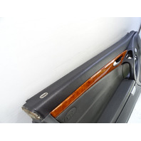 04 Mercedes R230 SL500 door panel, left, black/gray