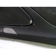 04 Mercedes R230 SL500 door panel, left, black/gray