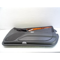 04 Mercedes R230 SL500 door panel, right, black/gray
